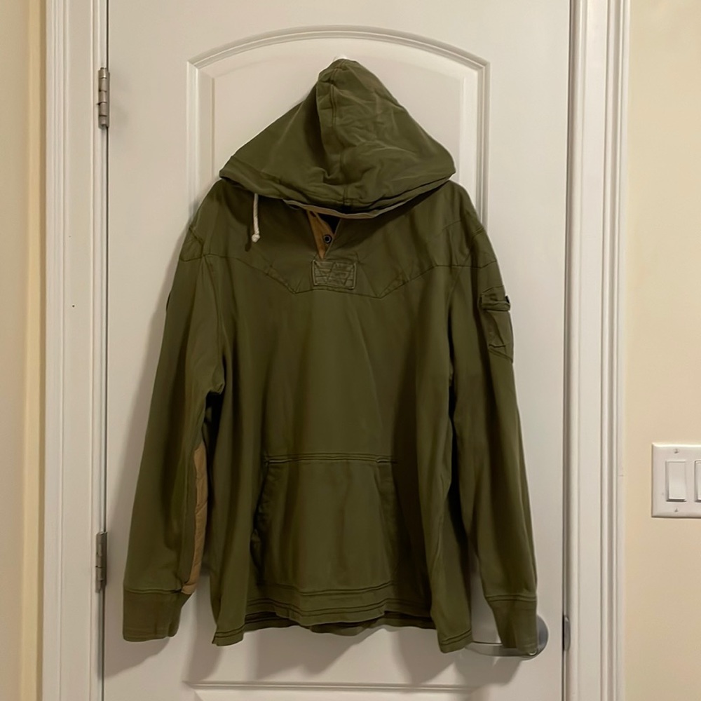 Long sleeve custom army green Ralph Lauren long sleeve. Used.